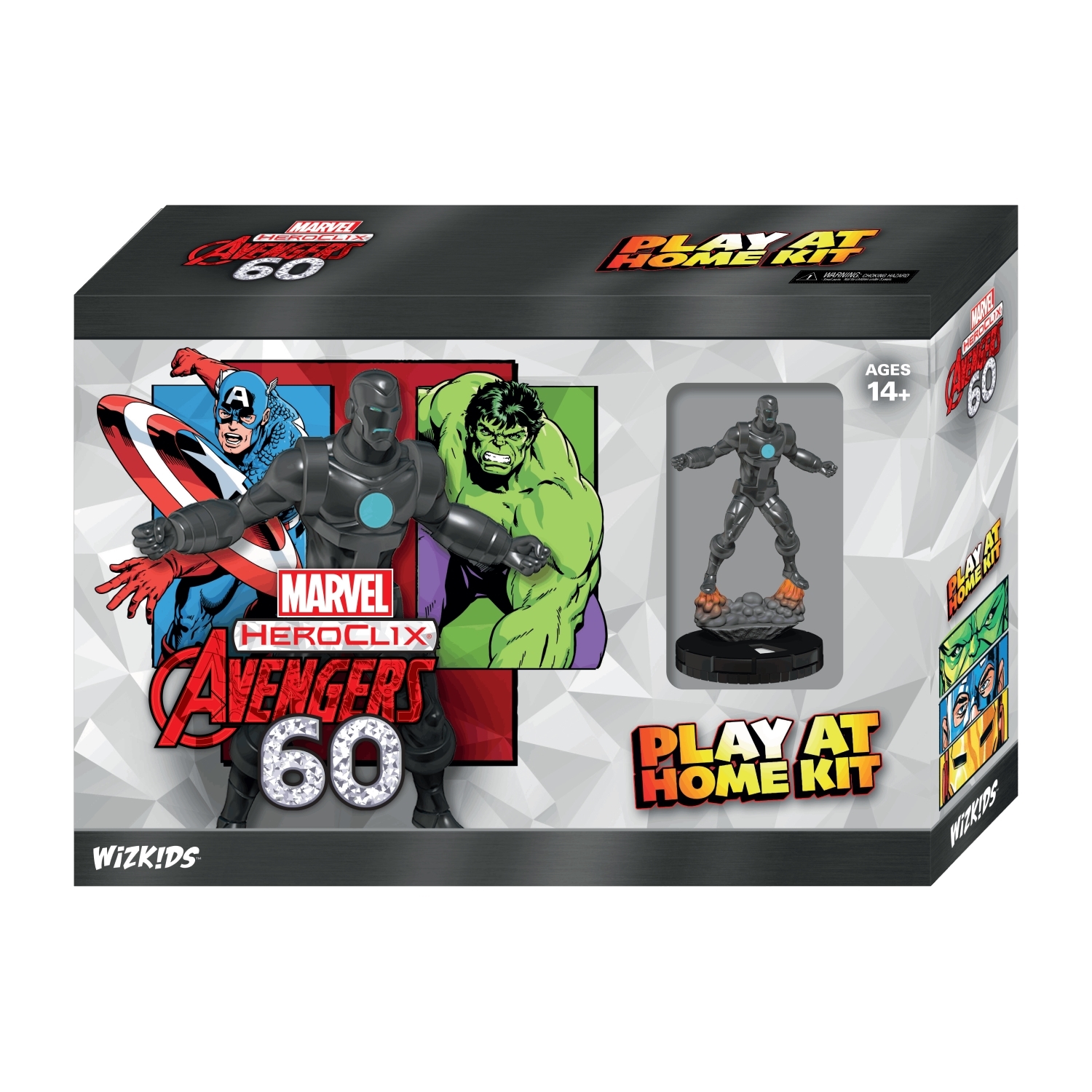 HeroClix Marvel Avengers 60th Anniversary Play at Home Kit Iron Man