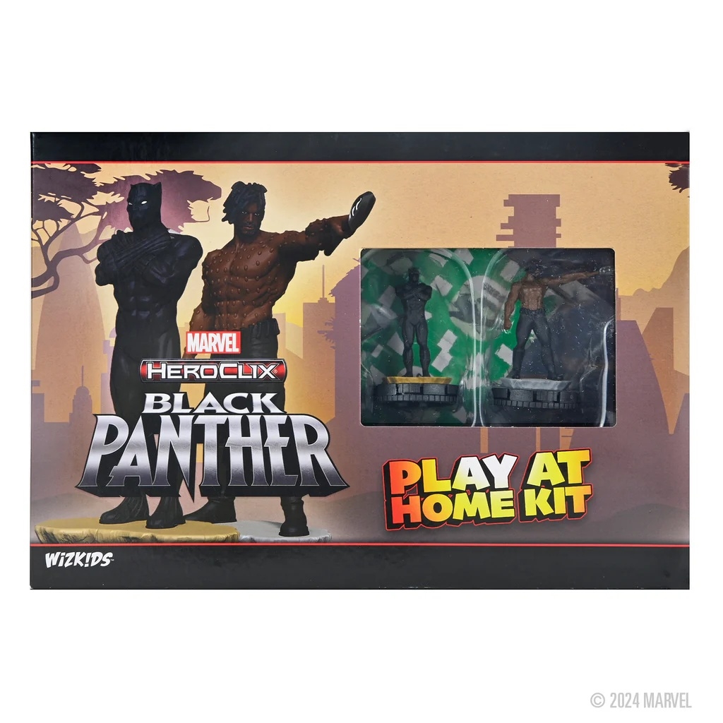 Heroclix Marvel Black Panther Play at Home Kit - T'Challa vs Killmonger