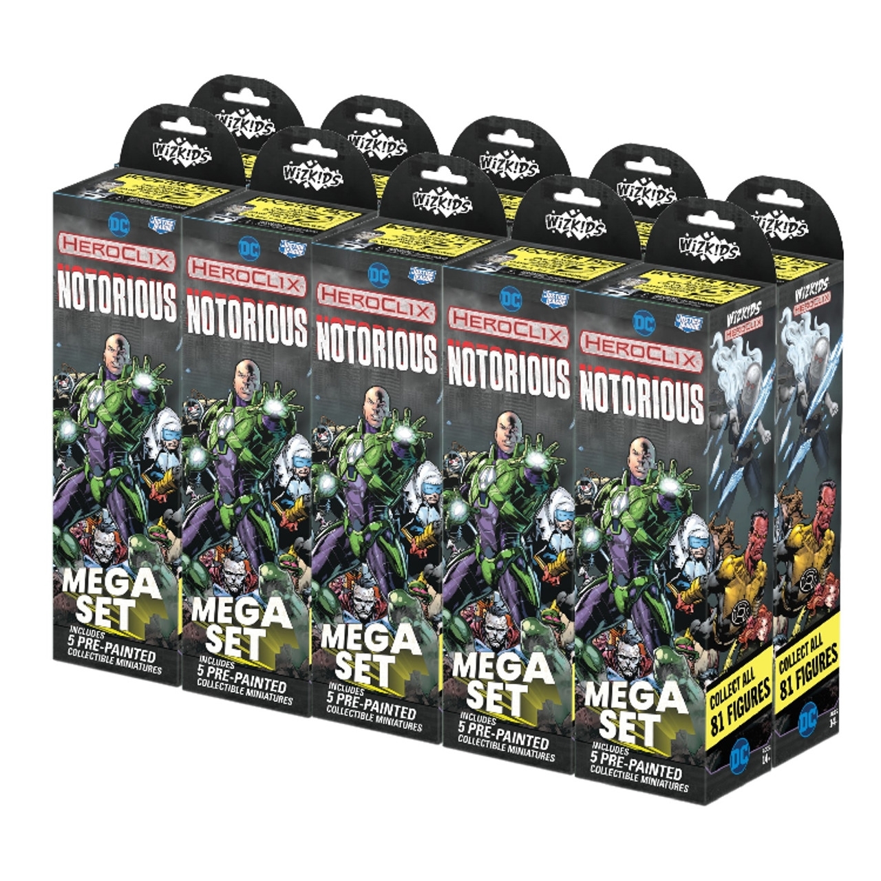 Heroclix Notorious Booster Brick