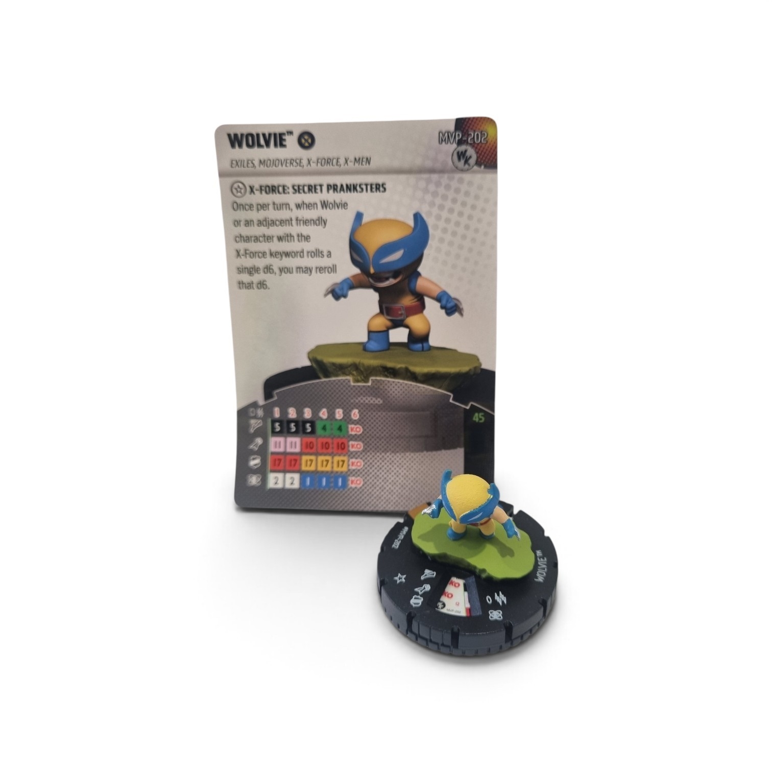 Heroclix Single Figure - Wolvie MVP-202