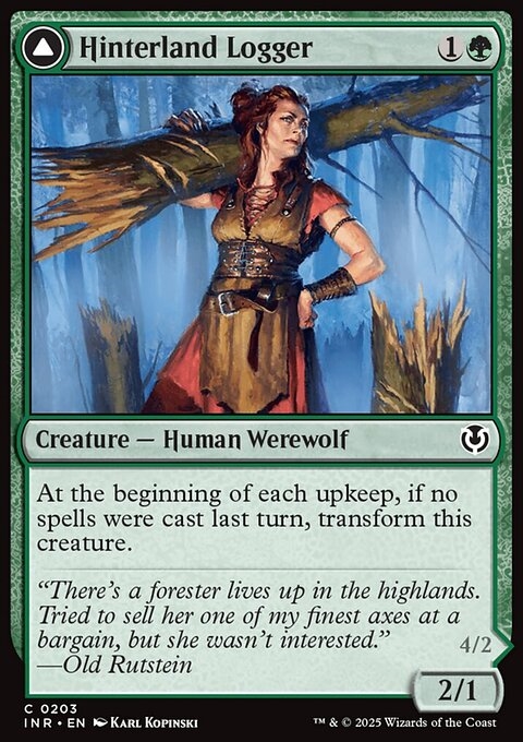 Hinterland Logger // Timber Shredder