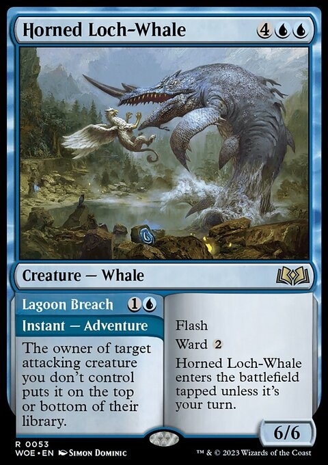 Horned Loch-Whale // Lagoon Breach