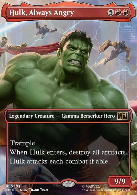 Hulk, Always Angry