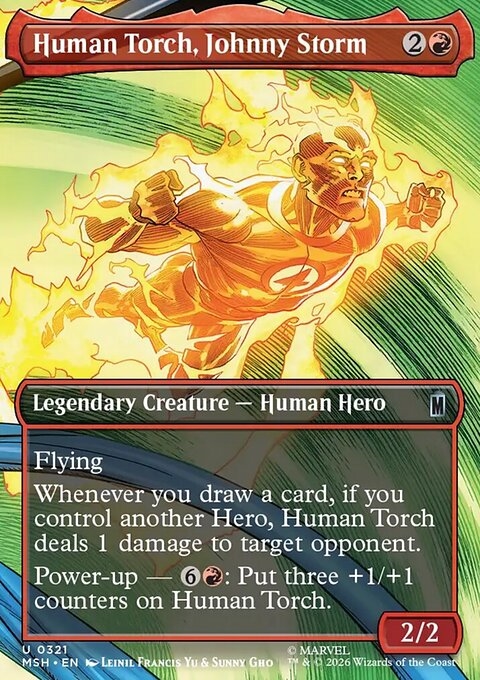 Human Torch, Johnny Storm