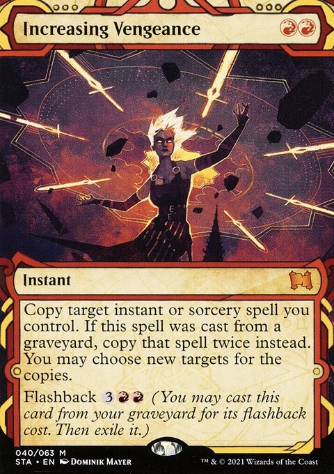 Increasing Vengeance