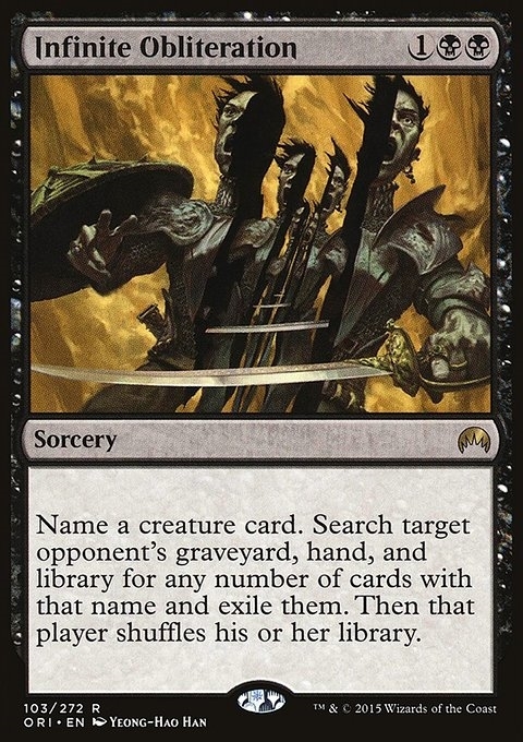 Infinite Obliteration