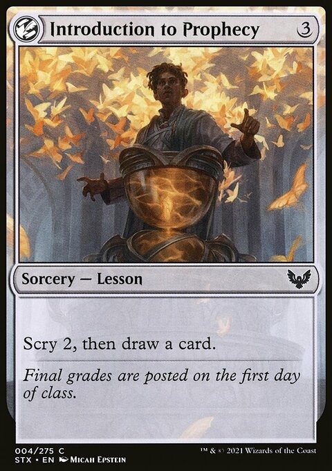 Introduction to Prophecy