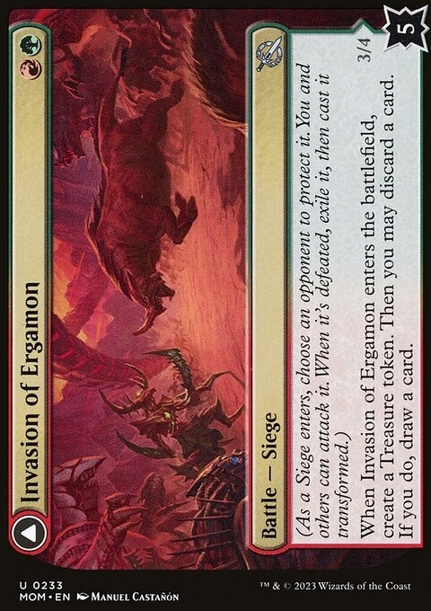 Invasion of Ergamon // Truga Cliffcharger