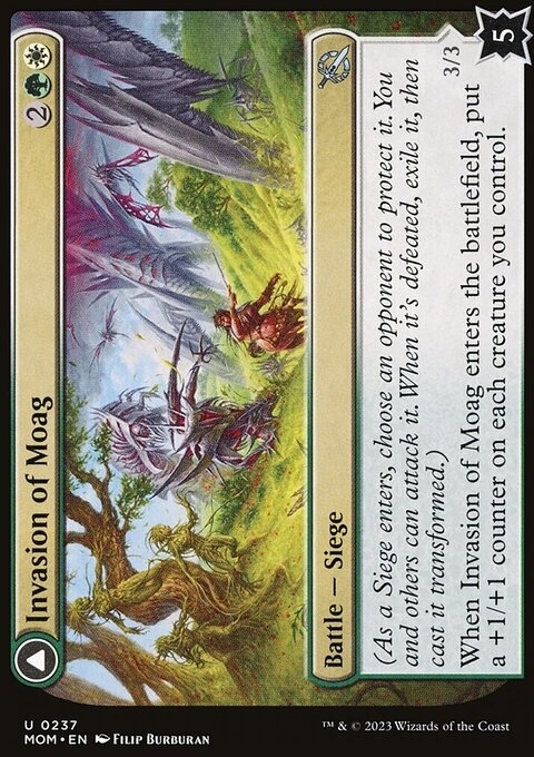 Invasion of Moag // Bloomwielder Dryads