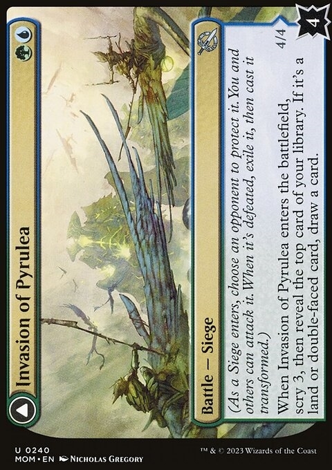 Invasion of Pyrulea // Gargantuan Slabhorn