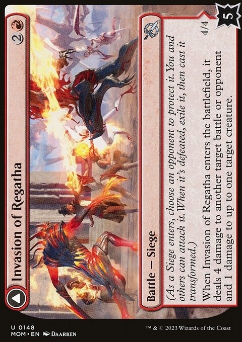 Invasion of Regatha // Disciples of the Inferno