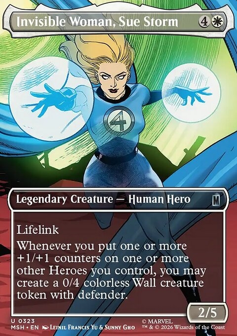 Invisible Woman, Sue Storm