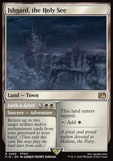 Ishgard, the Holy See // Faith & Grief