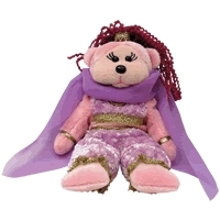 Jasmine The Belly Dancer Bag Tag