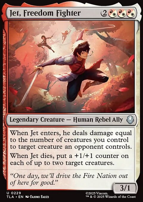 Jet, Freedom Fighter