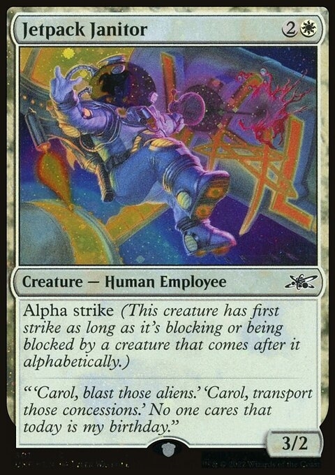 Jetpack Janitor (Galaxy Foil)