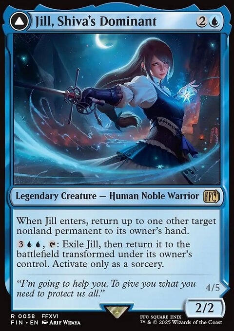 Jill, Shiva's Dominant // Shiva, Warden of Ice