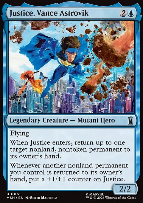 Justice, Vance Astrovik