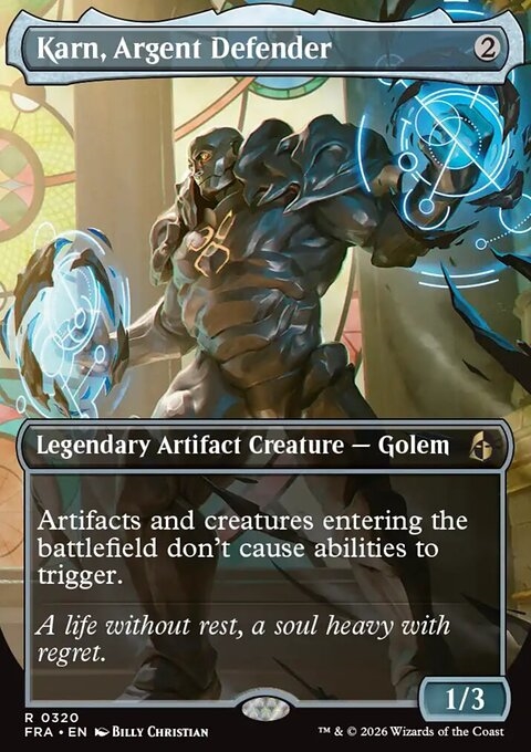 Karn, Argent Defender