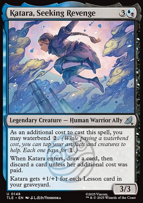 Katara, Seeking Revenge