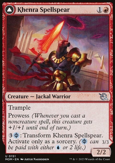 Khenra Spellspear // Gitaxian Spellstalker