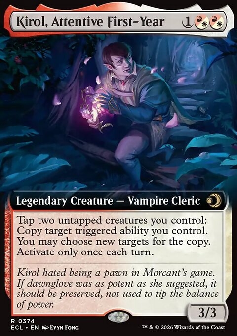 Kirol, Attentive First-Year