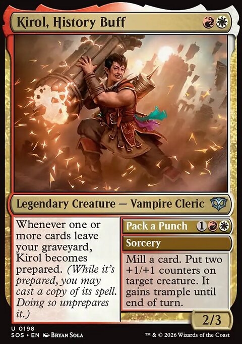 Kirol, History Buff // Pack a Punch