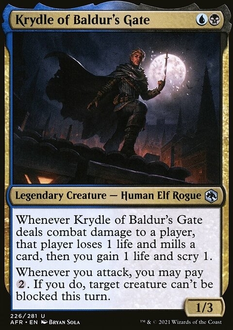 Krydle of Baldur's Gate