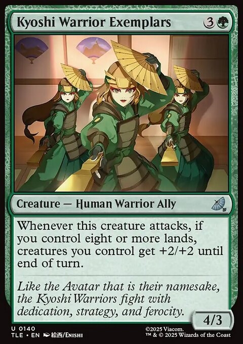 Kyoshi Warrior Exemplars