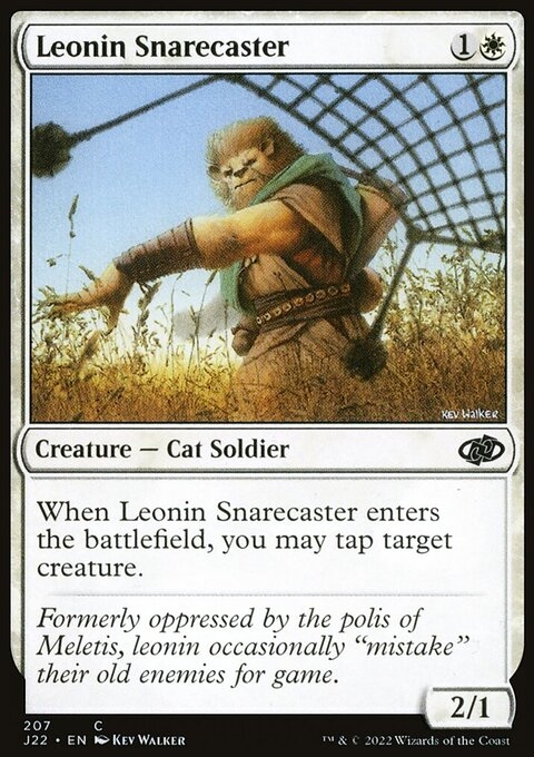 Leonin Snarecaster