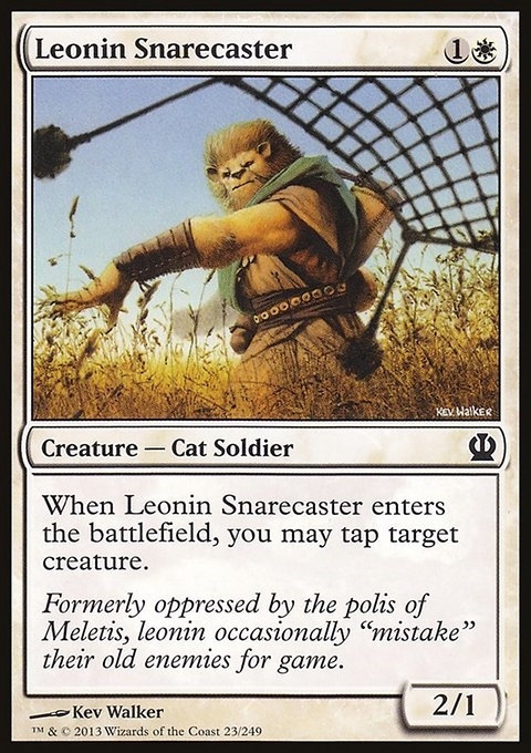 Leonin Snarecaster