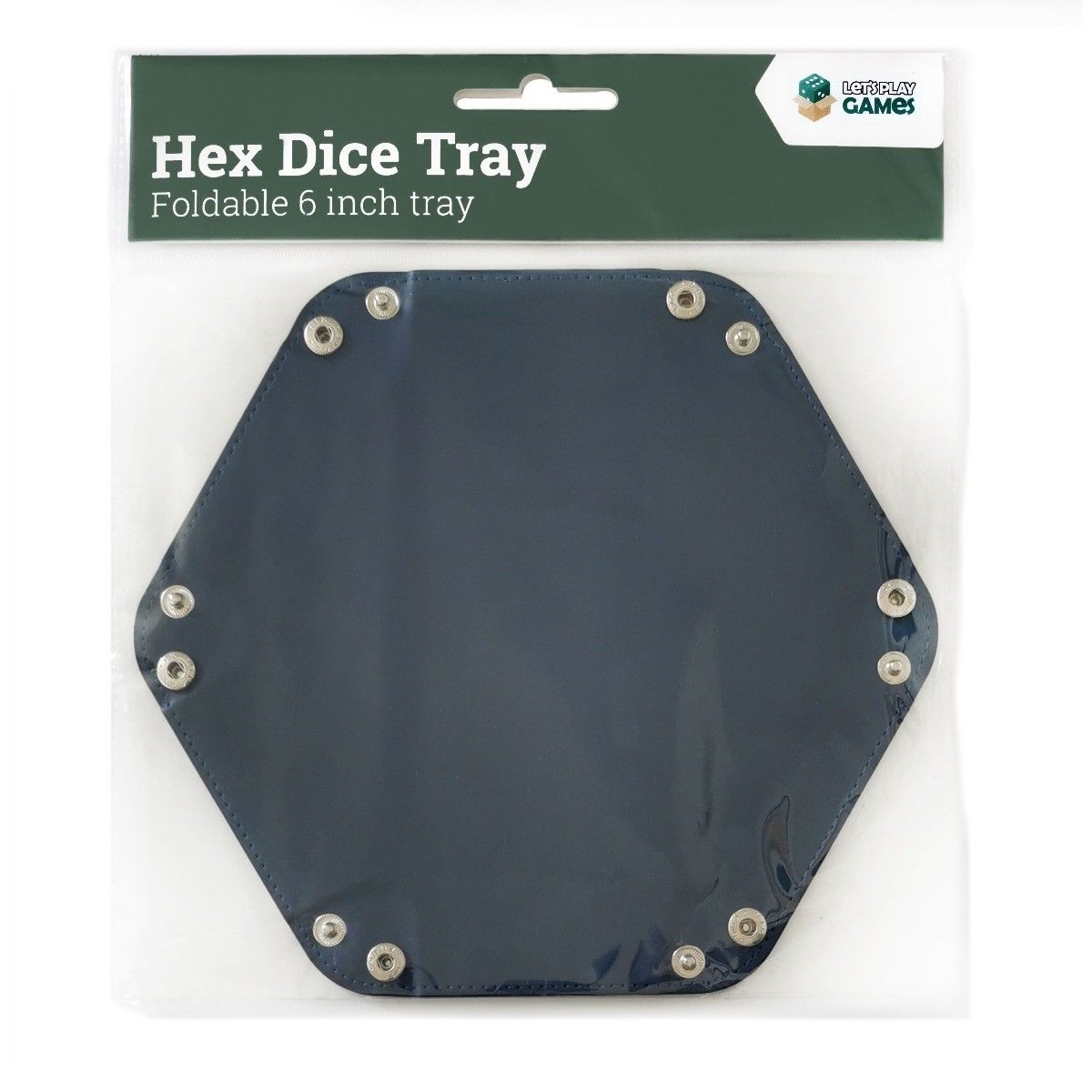 Let's Play Games Hex Dice Tray 6