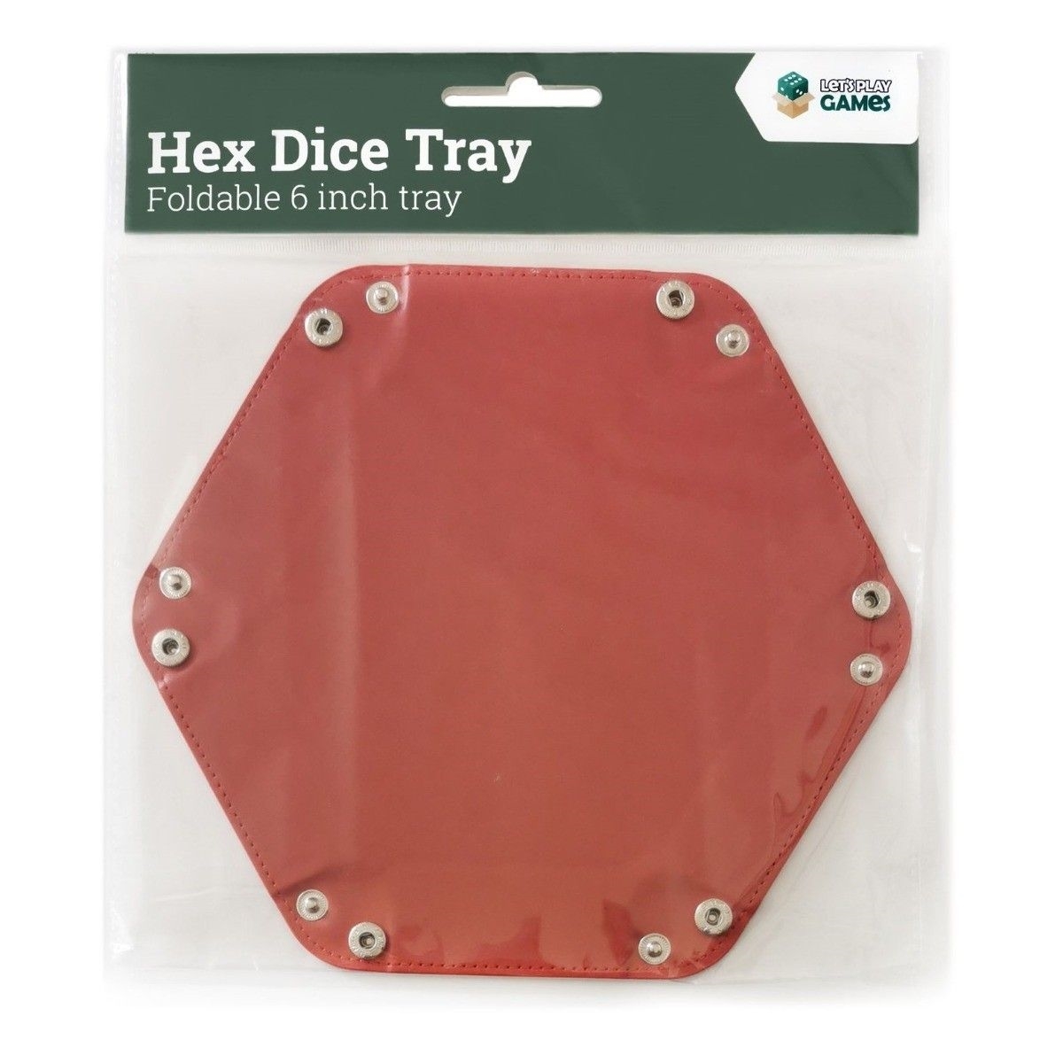 Let's Play Games Hex Dice Tray 6