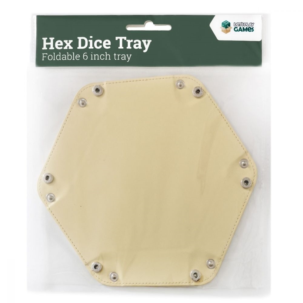Let's Play Games Hex Dice Tray 6