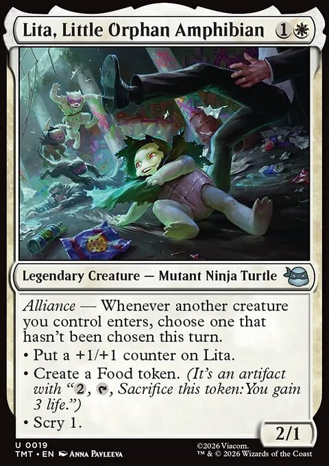 Lita, Little Orphan Amphibian