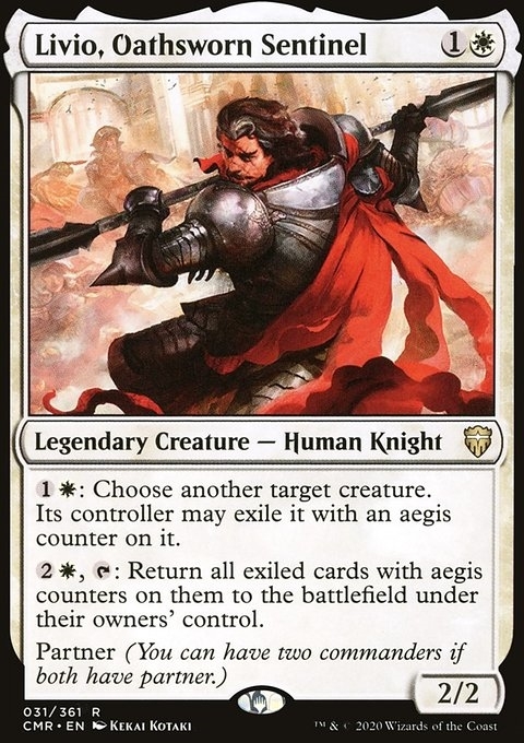 Livio, Oathsworn Sentinel