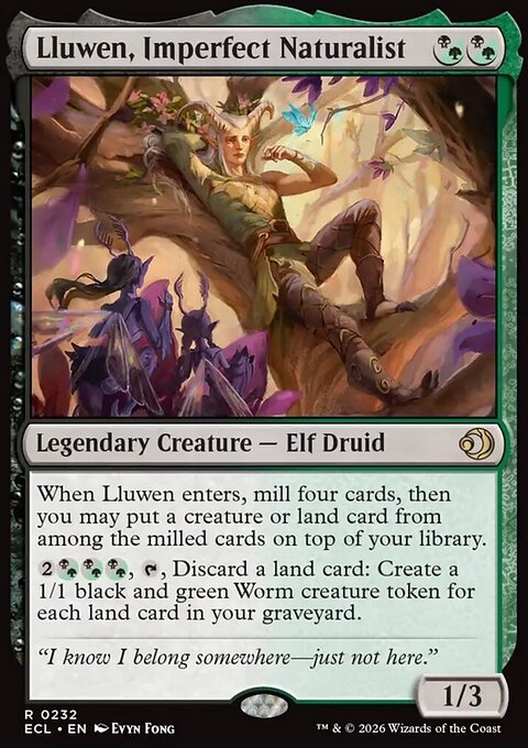 Lluwen, Imperfect Naturalist