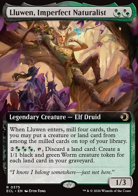 Lluwen, Imperfect Naturalist