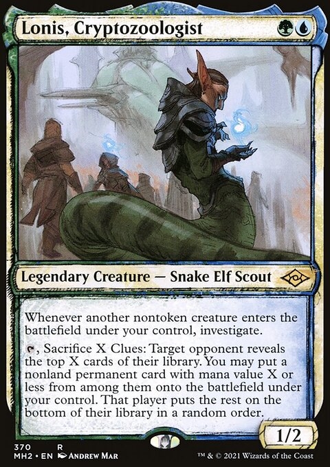 Lonis, Cryptozoologist