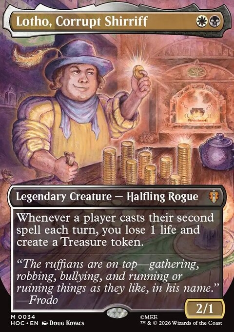 Lotho, Corrupt Shirriff