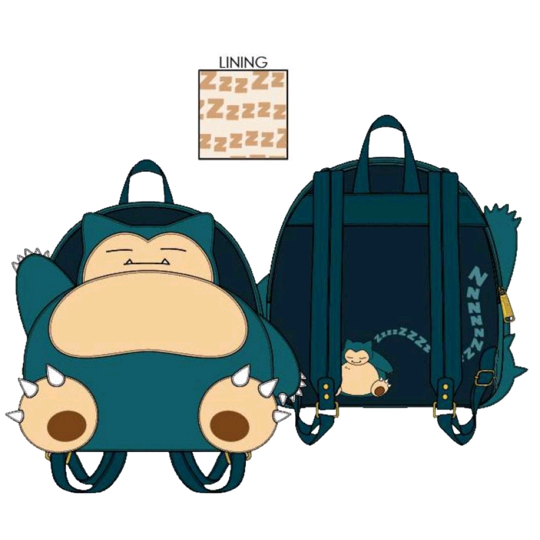 snorlax backpacks