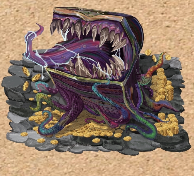 LPG Puzzles Wooden Fantasy Puzzle - Mimic