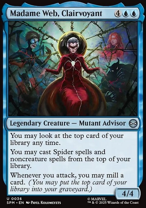 Madame Web, Clairvoyant
