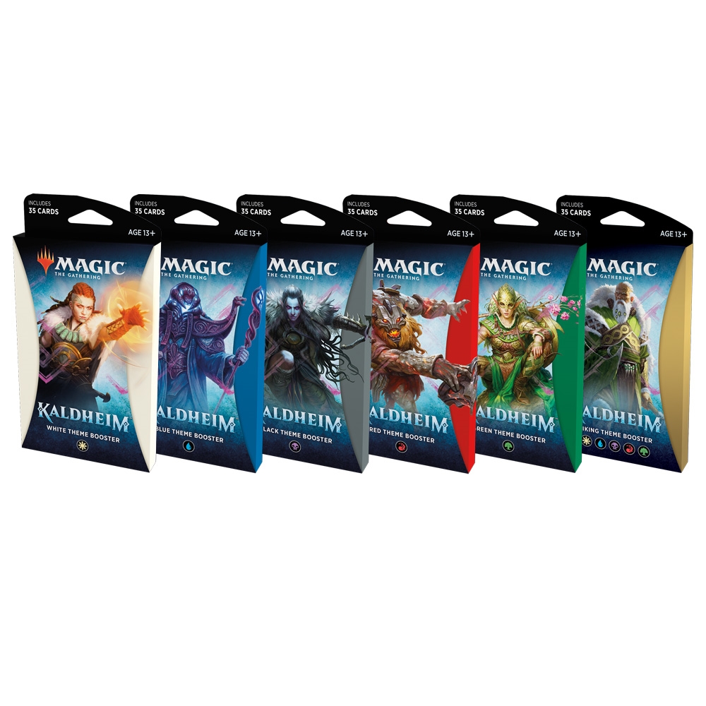 Magic the Gathering Kaldheim Theme Booster Set of 6