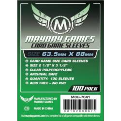Mayday Games Card Sleeves 63.5x88mm (100 Pack)