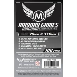 Mayday Games Magnum Sleeves 70x110mm (100 Pack)