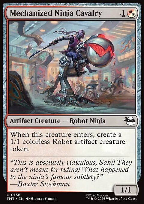 Mechanized Ninja Cavalry