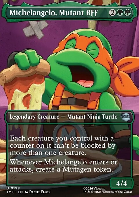 Michelangelo, Mutant BFF