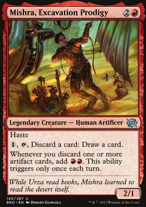 Mishra, Excavation Prodigy