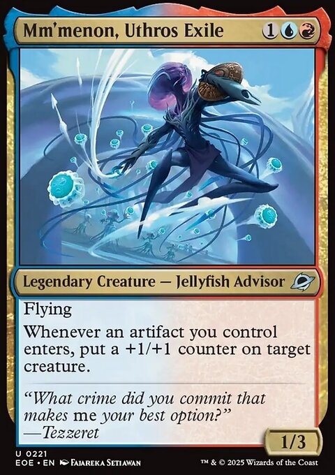 Mm'menon, Uthros Exile